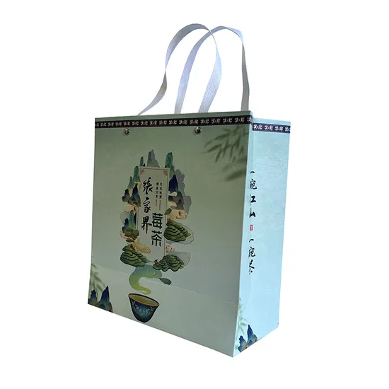Fabricante de sacolas de presente personalizadas impressas, embalagens de compras, sacolas de papelão personalizadas